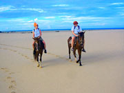 Découvrir à cheval les dunes et lagunes de Canoa Quebrada