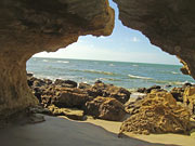 Final da tarde, barraca Maresia, Pontal de Macei&oacute;