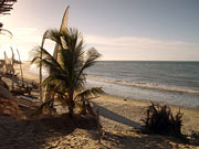 Final da tarde, barraca Maresia, Pontal de Macei&oacute;
