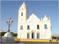 L'église Nossa Senhora do Rosário dos Brancos, Aracati (Ceará - Brésil)
