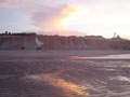 P&ocirc;r do sol na praia