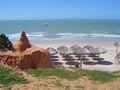 mar e areia branca em Canoa Quebrada