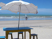 Vista della spiaggia di Majorl&acirc;ndia