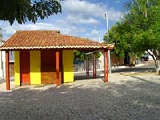 Praia de Quixaba - CE : a pra&ccedil;a central