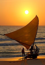 Sunset in Canoa Quebrada