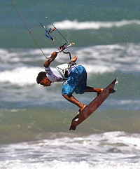 Kitesurf em Canoa Quebrada - Ceará
