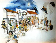 Caricatura de Juracy Montenegro