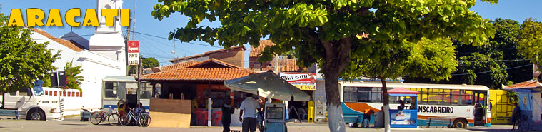 Nas ruas de Aracati , Cear&aacute;, Brasil