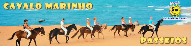 Ballades à cheval à Canoa Quebrada avec Cavalo Marinho