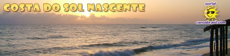 Costa do sol nascente : Parajuru, Fortim, Pontal de Maceio, Barra, Canoa Quebrada, Majorl&acirc;ndia, Quixaba, Lagoa do Mato, Murici, Ponta Grossa, Redonda, Icapui, Tibau (RN)