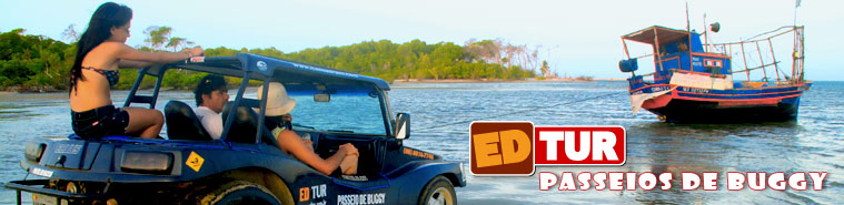 Excursion in dune buggy in Fortim - Jaguaribe river