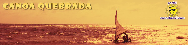 Portal of Canoa Quebrada beach, Ceara State, Brazil