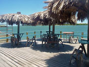 A praia de Pontal de Maceio - Fortim - CE