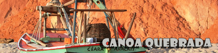 Praias de Canoa Quebrada - Ceará - Brasil