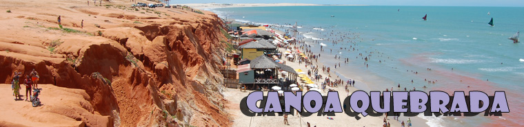 Atrações em Canoa Quebrada - Ceará - Brasil